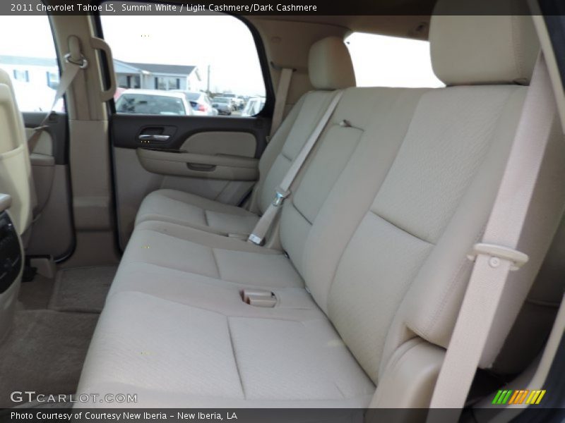 Summit White / Light Cashmere/Dark Cashmere 2011 Chevrolet Tahoe LS