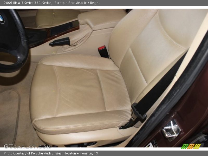 Barrique Red Metallic / Beige 2006 BMW 3 Series 330i Sedan