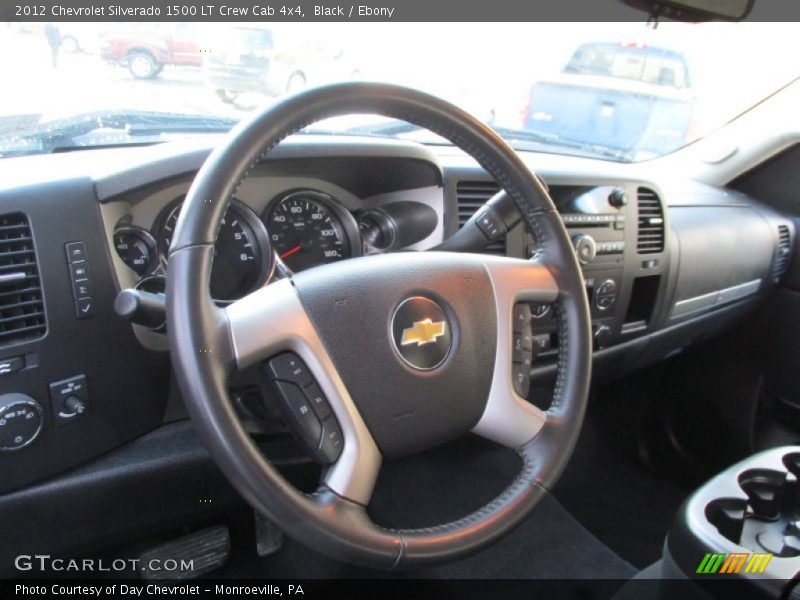 Black / Ebony 2012 Chevrolet Silverado 1500 LT Crew Cab 4x4