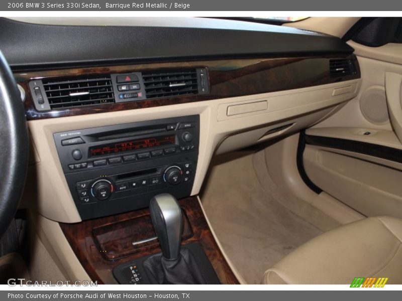 Barrique Red Metallic / Beige 2006 BMW 3 Series 330i Sedan