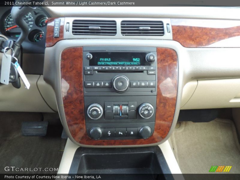 Summit White / Light Cashmere/Dark Cashmere 2011 Chevrolet Tahoe LS