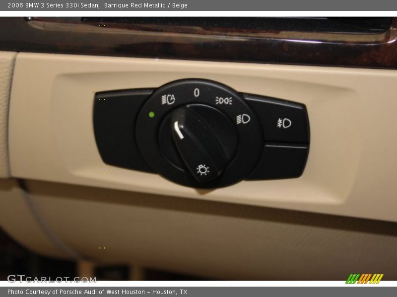 Barrique Red Metallic / Beige 2006 BMW 3 Series 330i Sedan