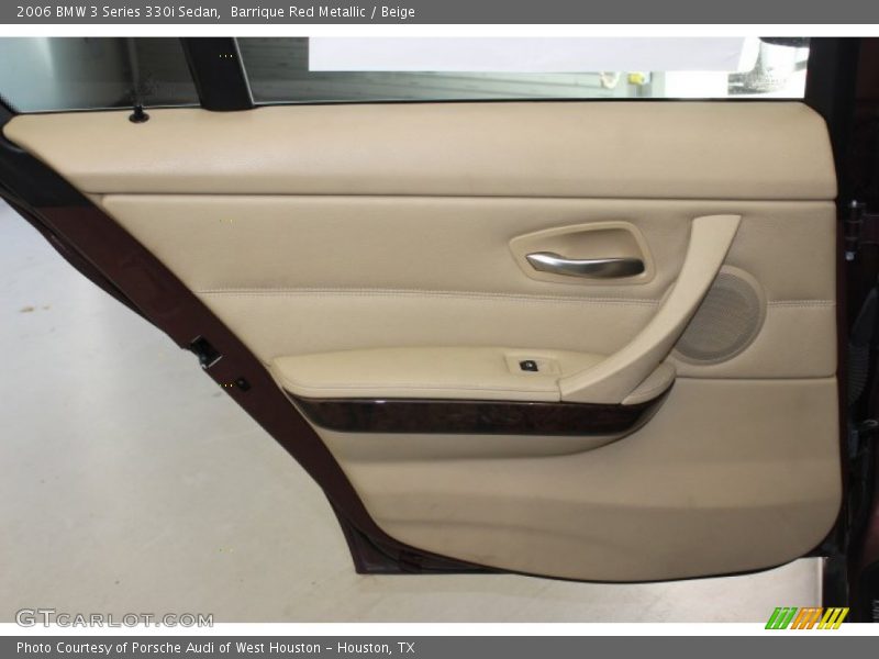 Barrique Red Metallic / Beige 2006 BMW 3 Series 330i Sedan