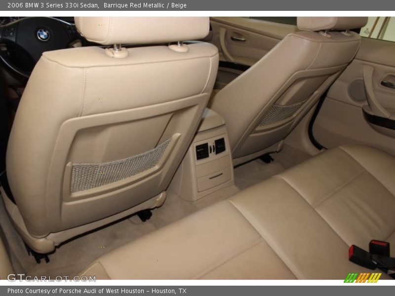Barrique Red Metallic / Beige 2006 BMW 3 Series 330i Sedan