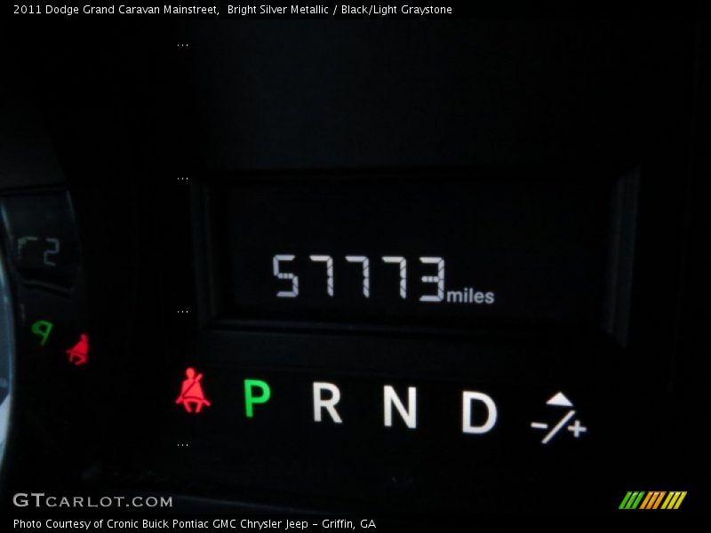 Bright Silver Metallic / Black/Light Graystone 2011 Dodge Grand Caravan Mainstreet