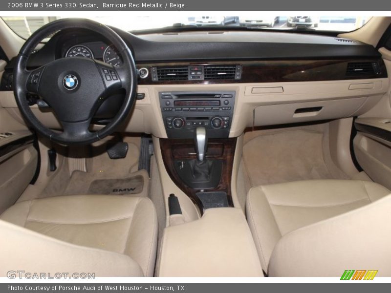 Barrique Red Metallic / Beige 2006 BMW 3 Series 330i Sedan