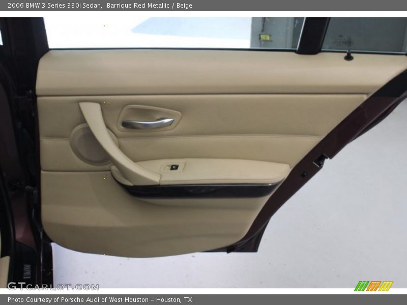 Barrique Red Metallic / Beige 2006 BMW 3 Series 330i Sedan