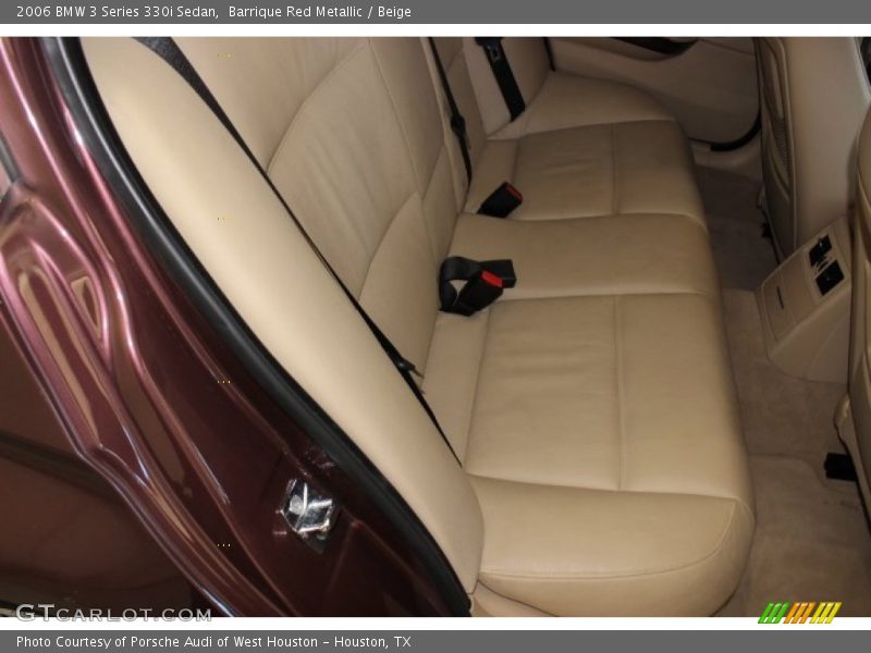 Barrique Red Metallic / Beige 2006 BMW 3 Series 330i Sedan