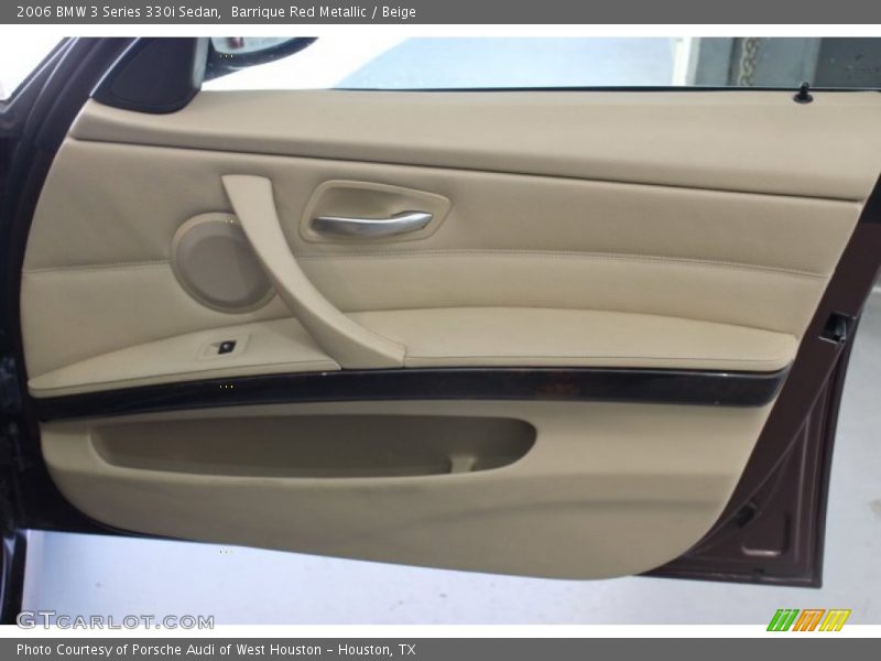 Barrique Red Metallic / Beige 2006 BMW 3 Series 330i Sedan