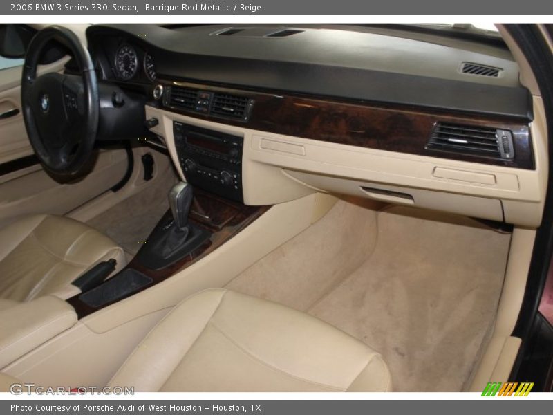Barrique Red Metallic / Beige 2006 BMW 3 Series 330i Sedan