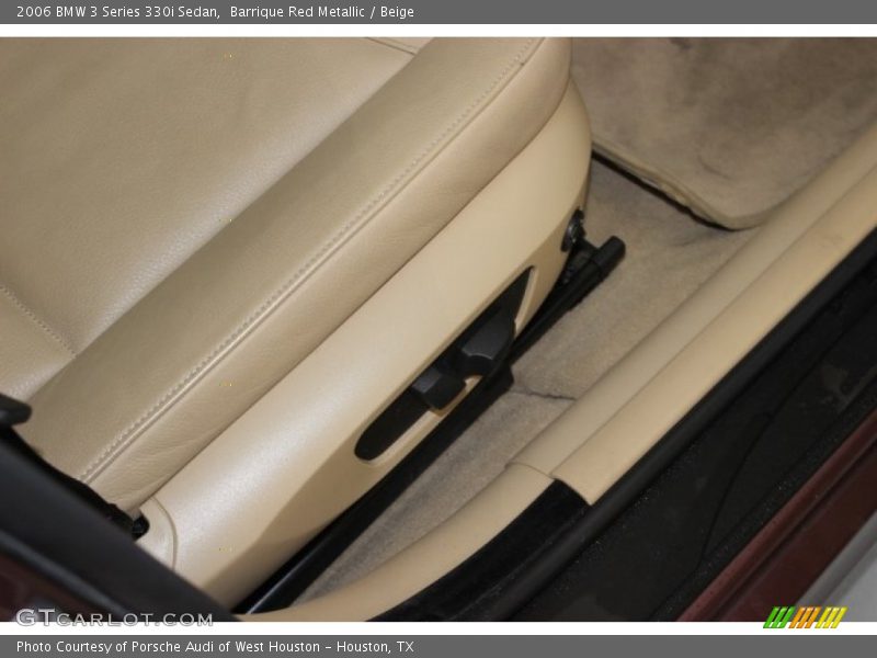 Barrique Red Metallic / Beige 2006 BMW 3 Series 330i Sedan