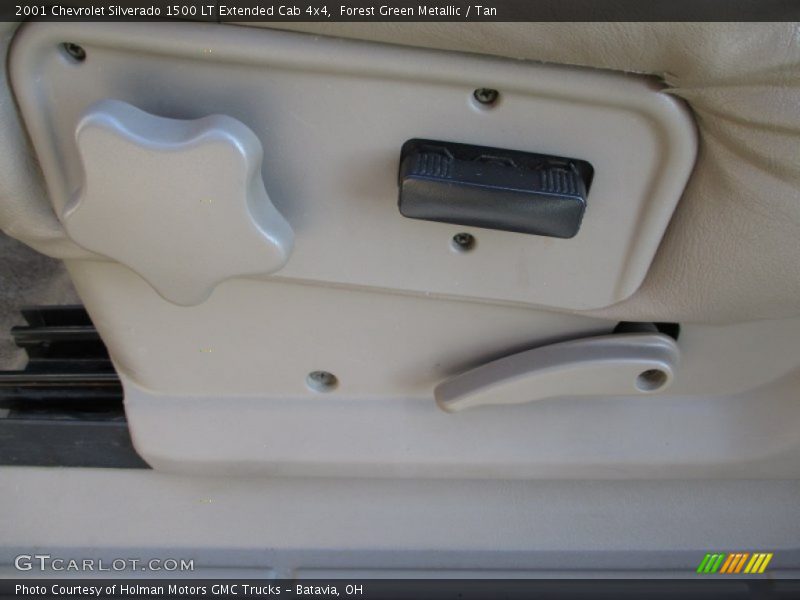 Forest Green Metallic / Tan 2001 Chevrolet Silverado 1500 LT Extended Cab 4x4