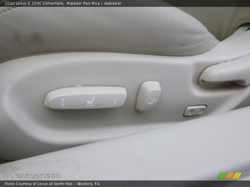 Matador Red Mica / Alabaster 2010 Lexus IS 250C Convertible