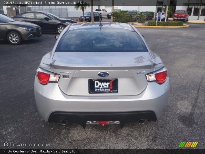 Sterling Silver Metallic / Black 2014 Subaru BRZ Limited