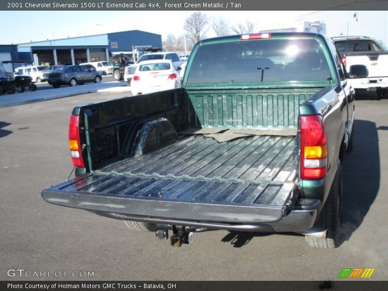Forest Green Metallic / Tan 2001 Chevrolet Silverado 1500 LT Extended Cab 4x4