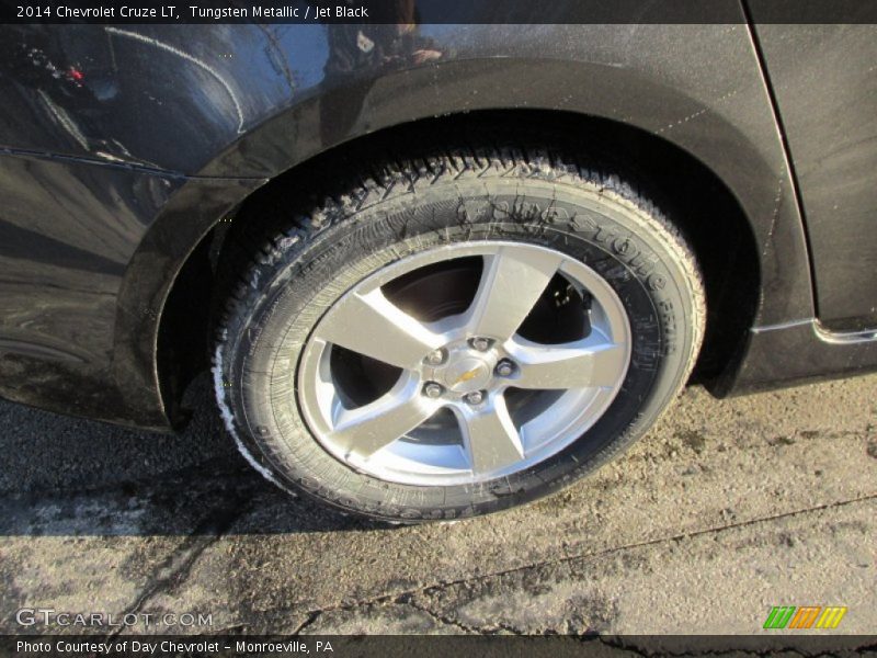 Tungsten Metallic / Jet Black 2014 Chevrolet Cruze LT