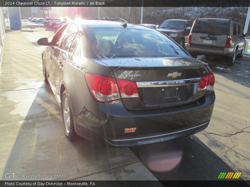 Tungsten Metallic / Jet Black 2014 Chevrolet Cruze LT