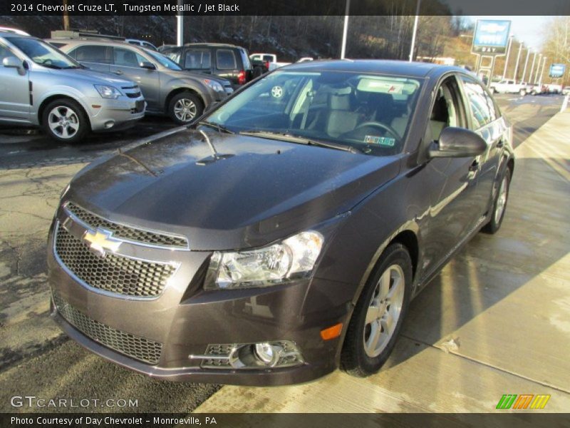 Tungsten Metallic / Jet Black 2014 Chevrolet Cruze LT