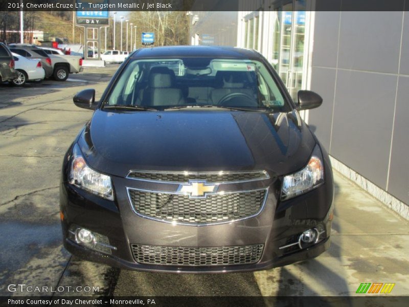 Tungsten Metallic / Jet Black 2014 Chevrolet Cruze LT