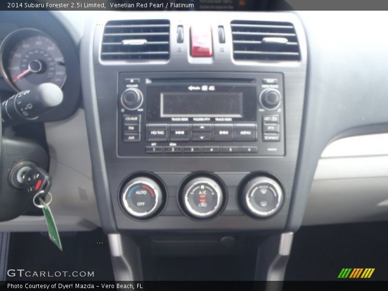 Venetian Red Pearl / Platinum 2014 Subaru Forester 2.5i Limited