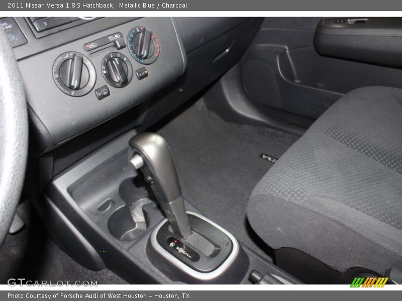 Metallic Blue / Charcoal 2011 Nissan Versa 1.8 S Hatchback