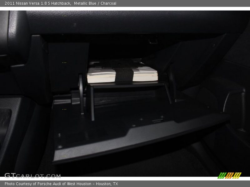 Metallic Blue / Charcoal 2011 Nissan Versa 1.8 S Hatchback