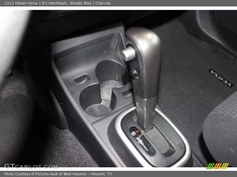 Metallic Blue / Charcoal 2011 Nissan Versa 1.8 S Hatchback