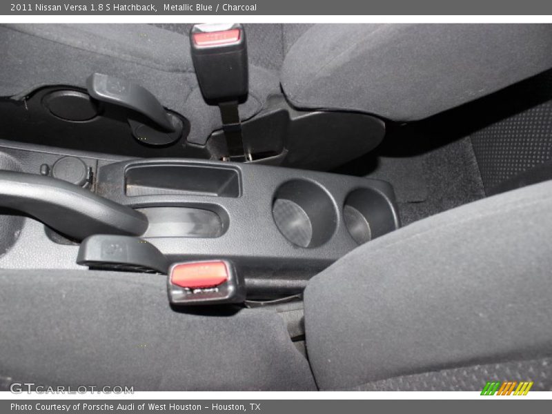 Metallic Blue / Charcoal 2011 Nissan Versa 1.8 S Hatchback