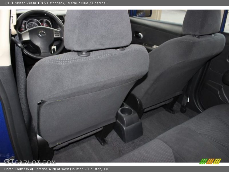 Metallic Blue / Charcoal 2011 Nissan Versa 1.8 S Hatchback