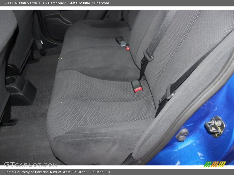 Metallic Blue / Charcoal 2011 Nissan Versa 1.8 S Hatchback