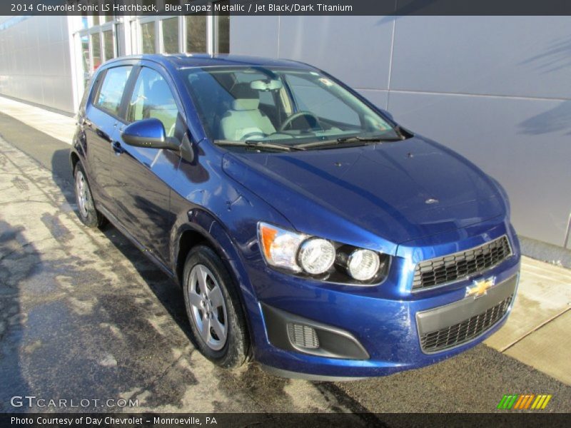 Front 3/4 View of 2014 Sonic LS Hatchback