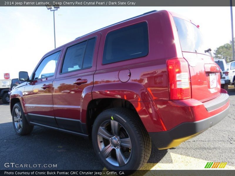 Deep Cherry Red Crystal Pearl / Dark Slate Gray 2014 Jeep Patriot Latitude