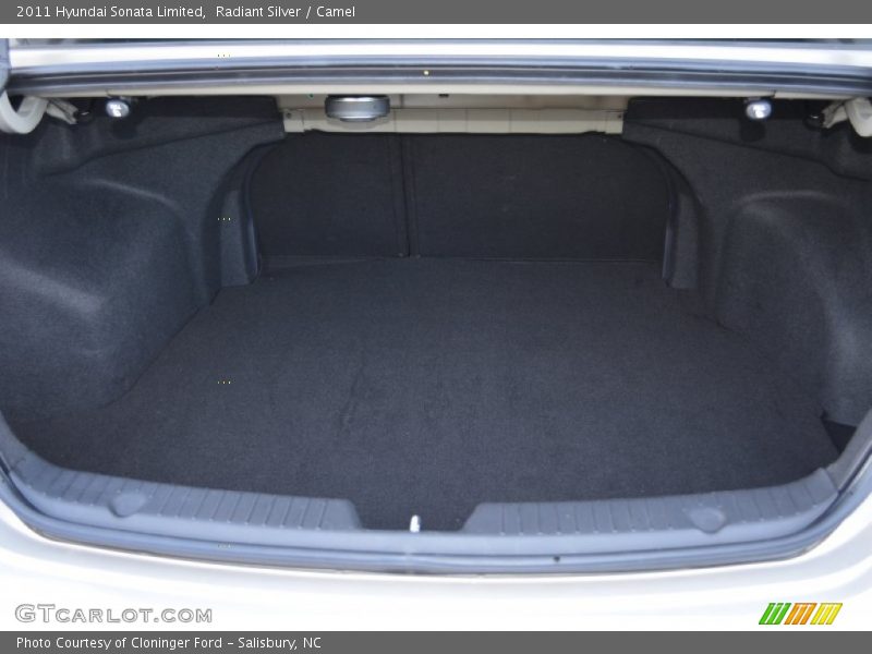 Radiant Silver / Camel 2011 Hyundai Sonata Limited
