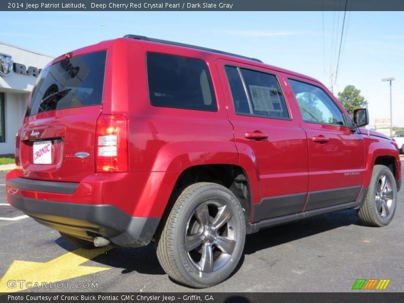 Deep Cherry Red Crystal Pearl / Dark Slate Gray 2014 Jeep Patriot Latitude