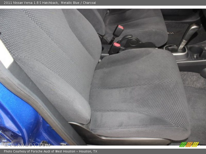 Metallic Blue / Charcoal 2011 Nissan Versa 1.8 S Hatchback
