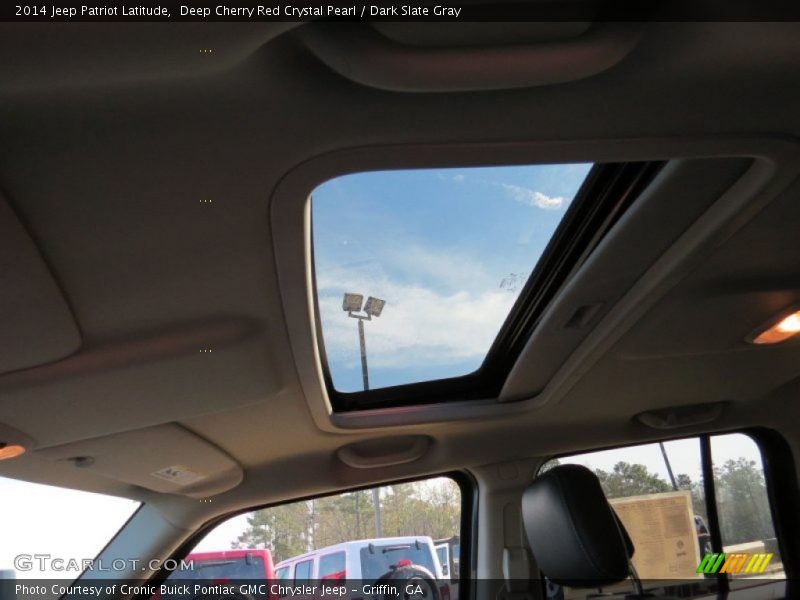 Deep Cherry Red Crystal Pearl / Dark Slate Gray 2014 Jeep Patriot Latitude