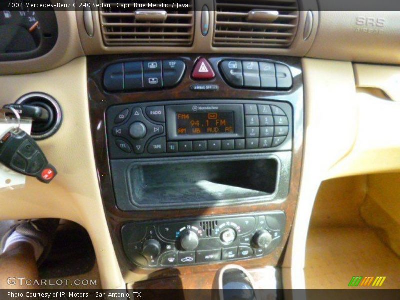 Capri Blue Metallic / Java 2002 Mercedes-Benz C 240 Sedan