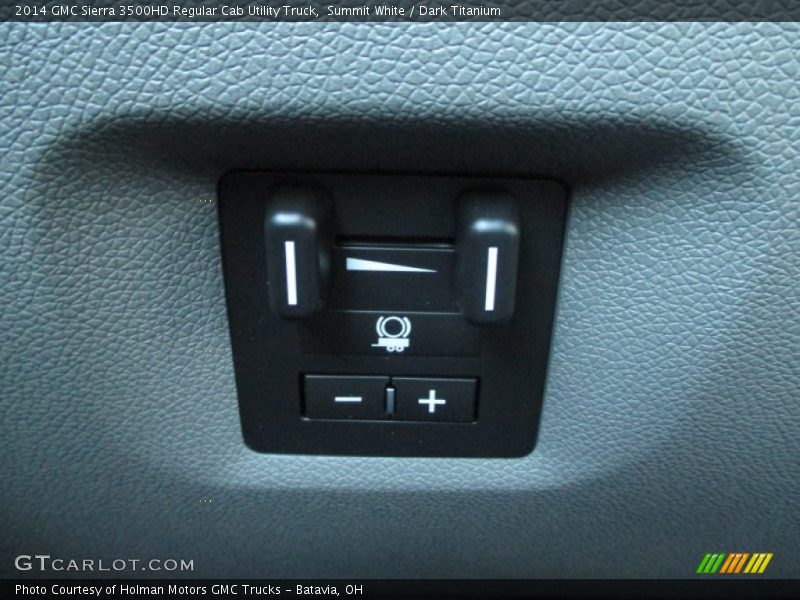 Summit White / Dark Titanium 2014 GMC Sierra 3500HD Regular Cab Utility Truck