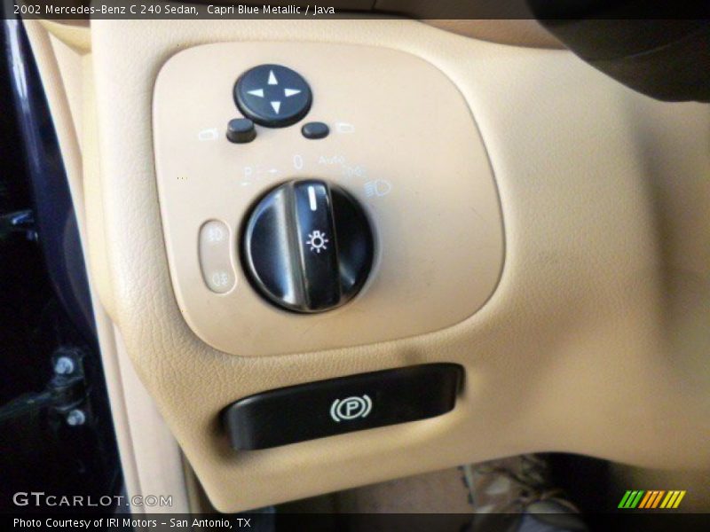 Capri Blue Metallic / Java 2002 Mercedes-Benz C 240 Sedan