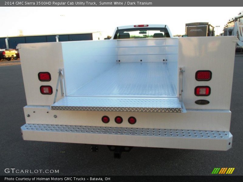 Summit White / Dark Titanium 2014 GMC Sierra 3500HD Regular Cab Utility Truck