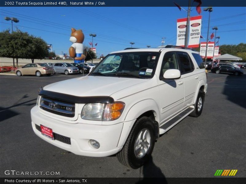 Natural White / Oak 2002 Toyota Sequoia Limited 4WD