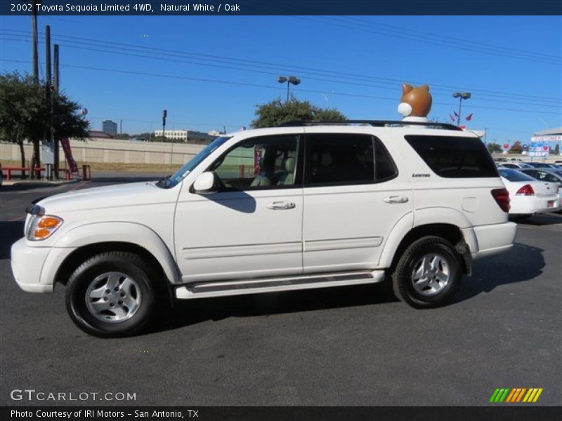 Natural White / Oak 2002 Toyota Sequoia Limited 4WD