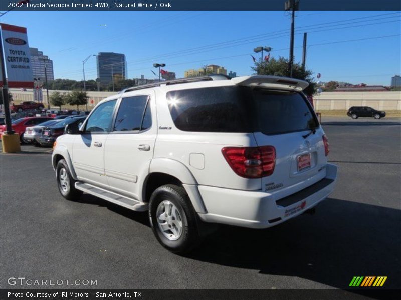 Natural White / Oak 2002 Toyota Sequoia Limited 4WD