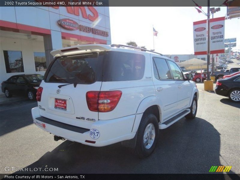 Natural White / Oak 2002 Toyota Sequoia Limited 4WD