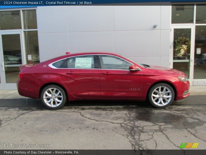 Crystal Red Tintcoat / Jet Black 2014 Chevrolet Impala LT