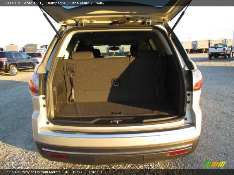 Champagne Silver Metallic / Ebony 2014 GMC Acadia SLE