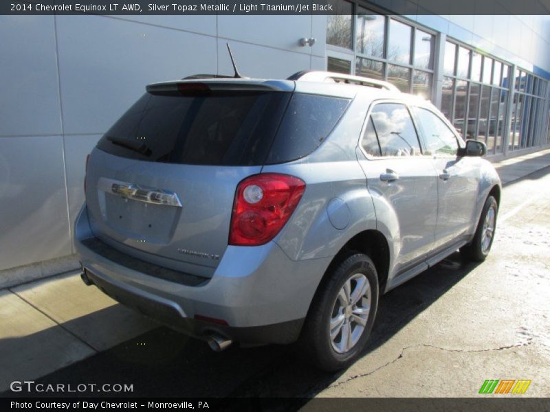 Silver Topaz Metallic / Light Titanium/Jet Black 2014 Chevrolet Equinox LT AWD