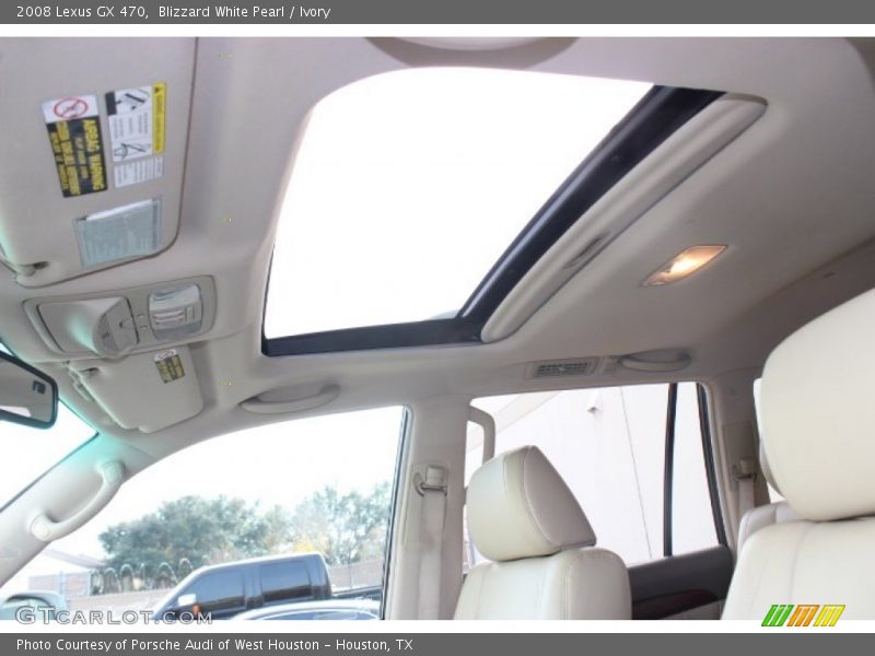Blizzard White Pearl / Ivory 2008 Lexus GX 470