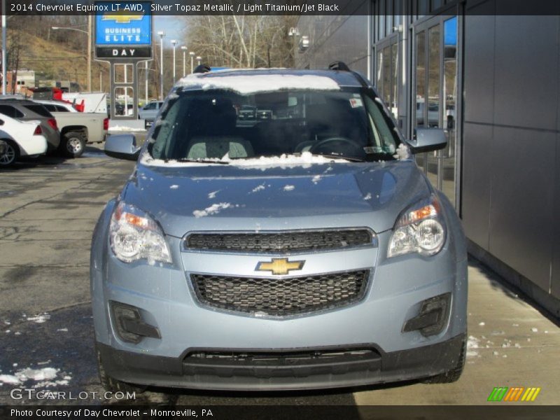 Silver Topaz Metallic / Light Titanium/Jet Black 2014 Chevrolet Equinox LT AWD