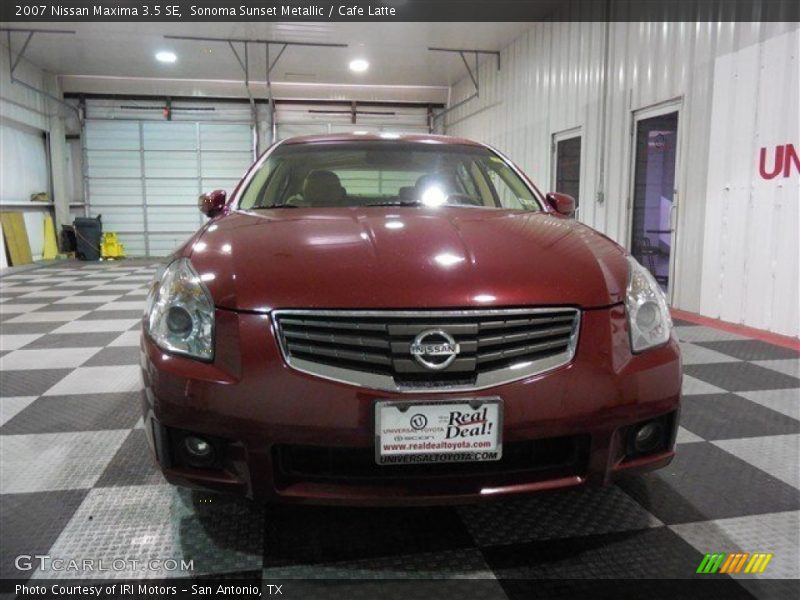 Sonoma Sunset Metallic / Cafe Latte 2007 Nissan Maxima 3.5 SE